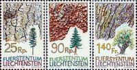 Лихтенштейн  1986 «Кора деревьев»