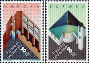 Лихтенштейн  1987 «Европа. Современная архитектура»