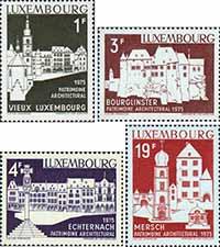 Люксембург  1975 «Европейский год охраны архитектурных памятников»