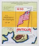 Антигуа и Барбуда  1976 «200-летие независимости Соединенных Штатов Америки» (блок)