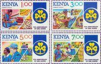 Кения  1985 «75-летие гайдовского движения»