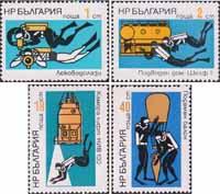 Болгария  1973 «Подводные исследования в Черном море»