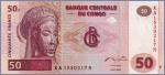 Конго 50 франков  2000.01.04 Pick# 91A