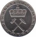 Норвегия  5 крон 1978 [KM# 428] 300-летие норвежскому монетному двору. 
