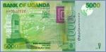 Уганда 5000 шиллингов  2010 Pick# 51a