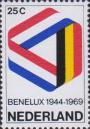 Нидерланды  1969 «25-летие таможенного союза BENELUX»