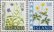 Исландия  1962 «Стандартный выпуск. Цветы»