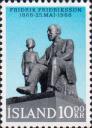 Исландия  1968 «100-летие со дня рождения Фридрика Фридрикссона»