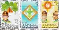 Суринам  1974 «75-летие движения скаутов в Суринаме»