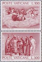 Ватикан  1976 «400-летие со дня смерти Тициана» (сцепка)