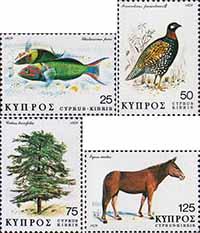 Кипр  1979 «Флора и фауна»
