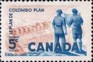 Канада  1961 «10-летие международой организации «План Коломбо»»