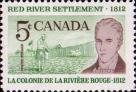 Канада  1962 «150-летие основания поселения Ред-Ривер»