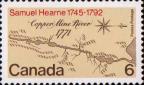 Канада  1971 «200-летие экспедиции Сэмюэля Хирна»