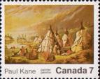Канада  1971 «100-летие со дня смерти художника Пола Кейна»
