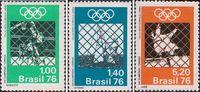 Бразилия  1976 «XXI летние Олимпийские игры. 1976. Монреаль»