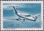 Бразилия  1979 «10 лет бразильской авиастроительной компании Embraer»