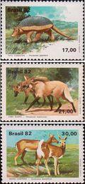 Бразилия  1982 «Животные Бразилии»