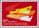 ООН (Нью-Йорк)  1969 «Авиапочта»