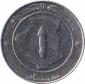  Алжир  1 динар 2010 [KM# 129] 