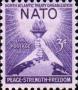 США  1952 «3-я годовщина НАТО»