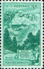 США  1952 «25-летие открытия мемориала «Гора Рашмор»»