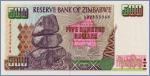 Зимбабве 500 долларов  2001 Pick# 11a