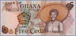 Гана 5 седи  1977.07.04 Pick# 15b