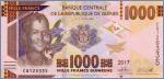 Гвинея 1000 франков  2017 Pick# 48b