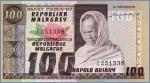 Мадагаскар 100 франков  ND (1974-1975) Pick# 63
