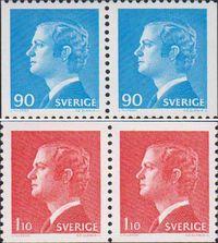 Швеция  1975 «Стандартный выпуск. Король Карл XVI Густав»