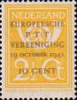 Нидерланды  1943 «Конгресс европейской почтовой ассоциации. Вена»