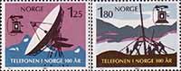 Норвегия  1980 «100-летие телефонизации в Норвегию»