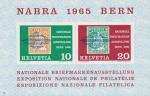 Швейцария  1965 «Национальная филателистическая выставка. Берн» (блок)