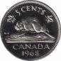  Канада  5 центов 1968 [KM# 60.1] 