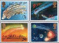 Великобритания  1986 «Комета Галлея. Картины Ральфа Стедмана»