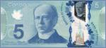 Канада 5 долларов  2013 (2014) Pick# 106b