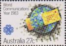 Австралия  1983 «Всемирный год связи»