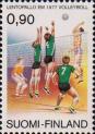 Финляндия  1977 «Чемпионат Европы по волейболу»