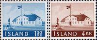 Исландия  1958 «Стандартный выпуск. Правительственное здание»