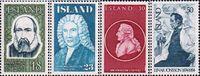 Исландия  1975 «Известные исландцы»