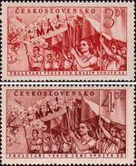 Чехословакия  1952 «Международный праздник трудящихся 1 Мая»