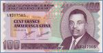 Бурунди 100 франков  2010 Pick# 44a