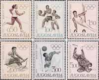 Югославия  1968 «XIX Летние Олимпийские игры. 1968. Мехико»