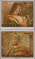 Сан-Марино  1969 «Картины Донато Брамант (1444-1514)»