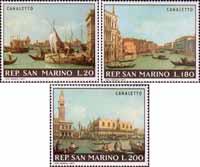 Сан-Марино  1971 «Картины итальянского живописца Джованни Антонио Каналь (Каналетто) (1697-1768)»