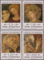 Сан-Марино  1973 «600-летие со дня рождения итальянского живописца Джентиле да Фабрианое (1370-1427)»
