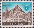 Италия  1963 «100 лет со дня основания Club Alpino Italiano (Альпийский Клуб Италии)»