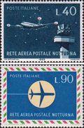 Италия  1965 «Открытие ночной почтовой воздушной связи»