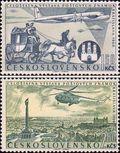 Чехословакия  1960 «Республиканская выставка почтовых марок «Братислава. 1960». Авиапочта»